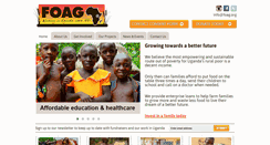 Desktop Screenshot of foag.org