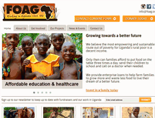 Tablet Screenshot of foag.org